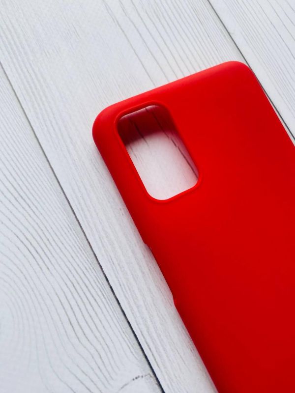 Силіконовий матовий чохол для Oppo A52/A72/A92 Червоний