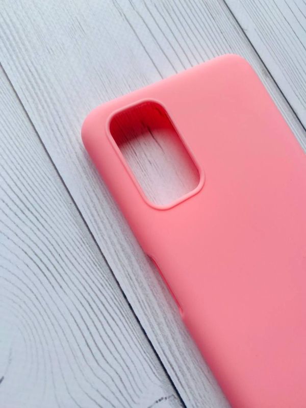Силіконовий матовий чохол для Oppo A52/A72/A92 Рожевий