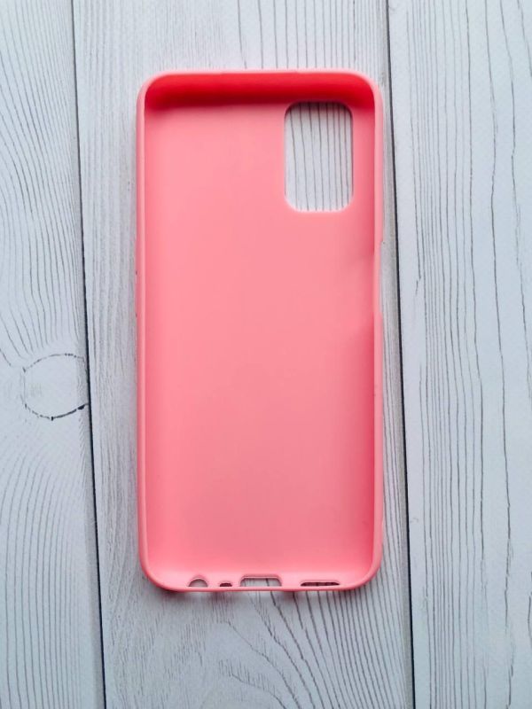 Силіконовий матовий чохол для Oppo A52/A72/A92 Рожевий
