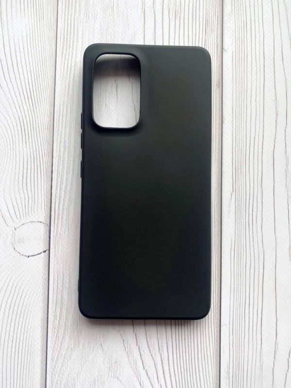 Силіконовий матовий чохол для SAMSUNG Galaxy A53 4G/5G Чорний