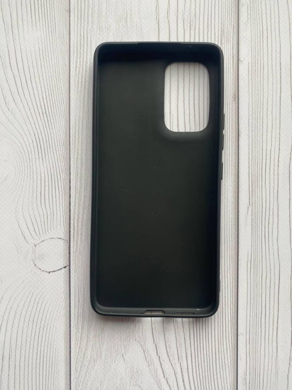Силіконовий матовий чохол для SAMSUNG Galaxy A53 4G/5G Чорний