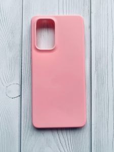 Силіконовий матовий чохол для SAMSUNG Galaxy A53 4G/5G Рожевий