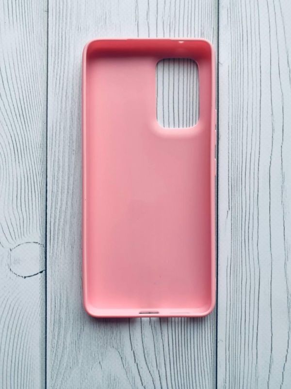 Силіконовий матовий чохол для SAMSUNG Galaxy A53 4G/5G Рожевий