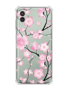 Чохол з потовщеними кутами на Samsung Galaxy M13 5G :: Квітуча сакура (принт 282)