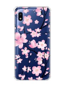 Чохол з потовщеними кутами на Samsung Galaxy A10 (2019)/A105 :: Квітуча сакура (принт 282)