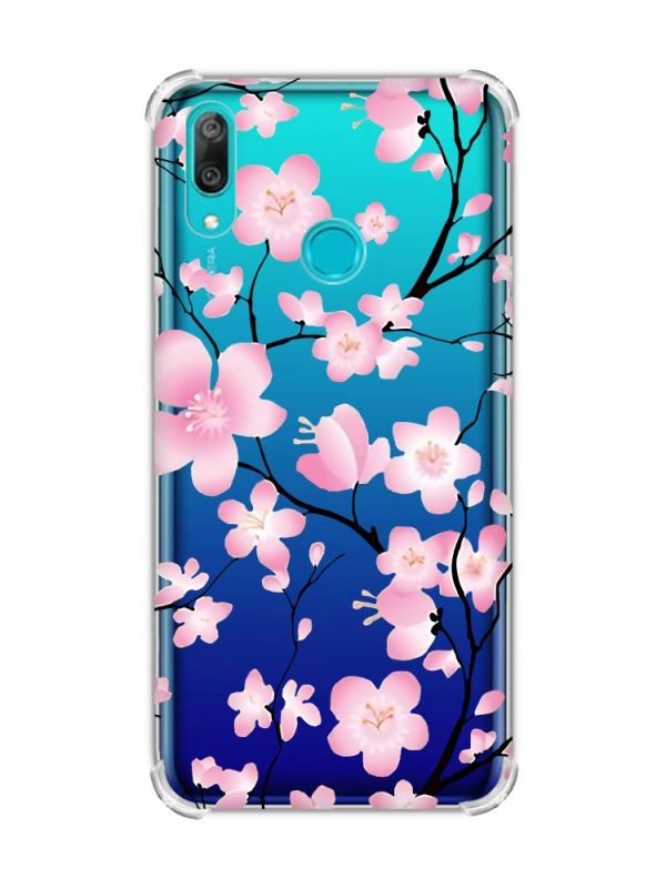 Чохол з потовщеними кутами Huawei Y7 2019/Y7 prime 2019 :: Квітуча сакура (принт 282)