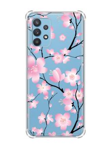 Чохол з потовщеними кутами на Samsung Galaxy A32 :: Квітуча сакура (принт 282)