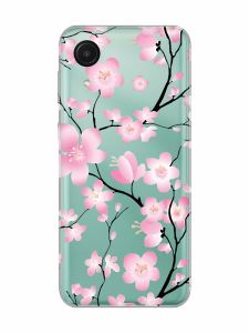 Прозорий чохол на Samsung Galaxy A03 Core / A032 :: Квітуча сакура (принт 282)