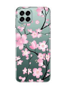 Прозорий чохол на Samsung Galaxy M33 5G :: Квітуча сакура (принт 282)
