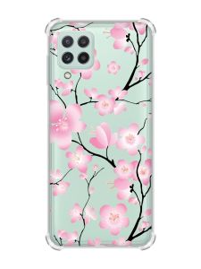 Чохол із потовщеними кутами на Samsung Galaxy A22 5G / A22s 5G :: Квітуча сакура (принт 282)