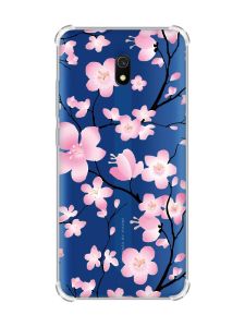 Чохол з потовщеними кутами на Xiaomi Redmi 8A :: Квітуча сакура (принт 282)