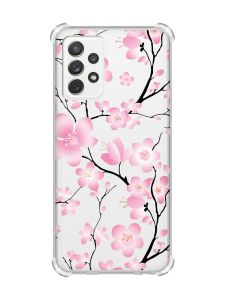 Чохол з потовщеними кутами на Samsung Galaxy A72 :: Квітуча сакура (принт 282)