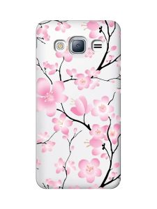 Прозорий чохол на Samsung Galaxy J3 2016 (J310) :: Квітуча сакура (принт 282)