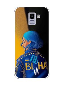 Чохол із потовщеними кутами на Samsung Galaxy J6 (2018) J600F :: Вільна (принт 252)