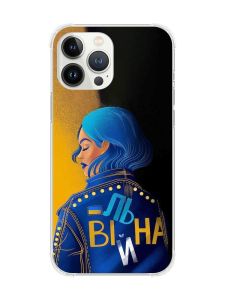 Чохол із потовщеними кутами на iPhone 14 Pro Max :: Вільна (принт 252)