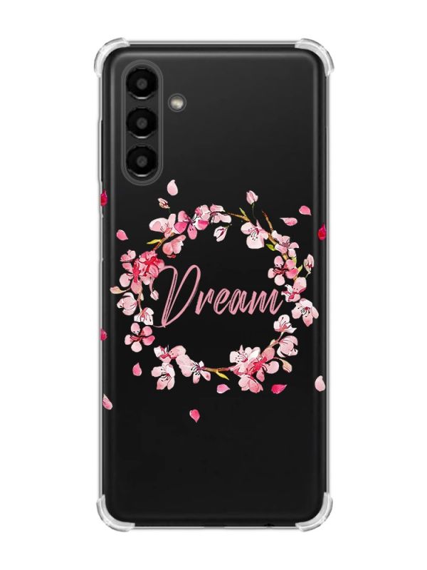 Чохол із потовщеними кутами на Samsung Galaxy A04s/A13 5G :: Віночок з сакури (принт 284)