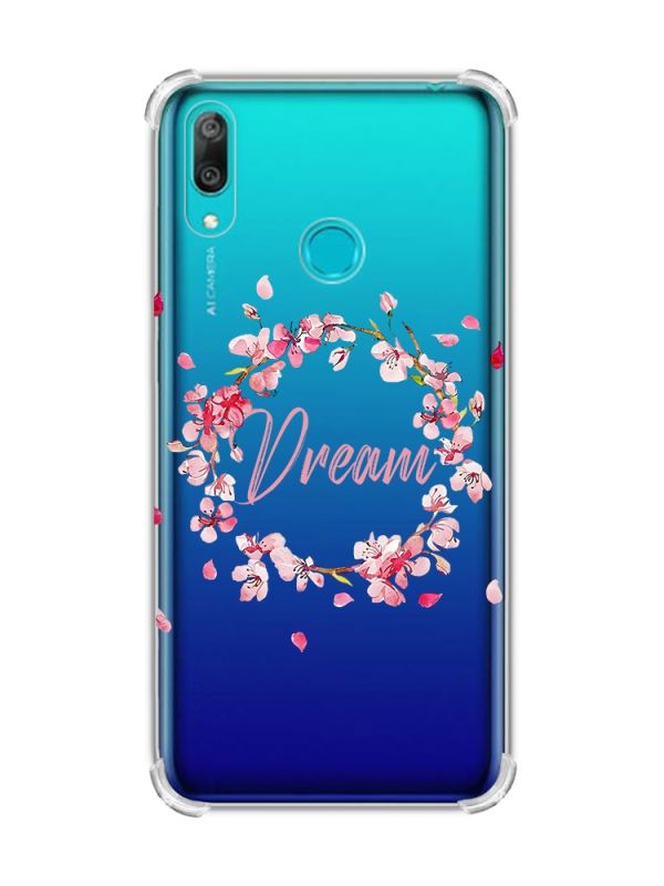 Чохол з потовщеними кутами Huawei Y7 2019/Y7 prime 2019 :: Віночок з сакури (принт 284)