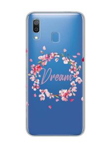 Прозорий чохол для Samsung Galaxy A30 (2019)/A20 (2019) :: Віночок з сакури (принт 284)