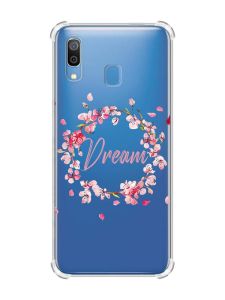 Чохол з потовщеними кутами на Samsung Galaxy A30 (2019) / A20 (2019) :: Віночок з сакури (принт 284)