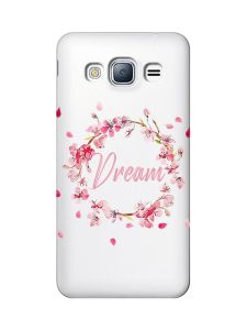 Прозорий чохол на Samsung Galaxy J3 2016 (J310) :: Віночок з сакури (принт 284)