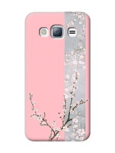 Матовий рожевий чохол на Samsung Galaxy J3 / J310 :: Квітуча сакура (принт 285)