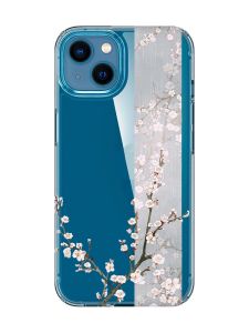 Прозорий чохол для iPhone 13 mini :: Квітуча сакура (принт 285)