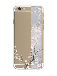 Прозорий чохол на iPhone 6/6s :: Квітуча сакура (принт 285)