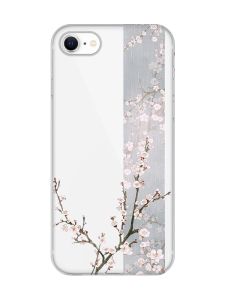 Прозорий чохол для iPhone 7, 8 :: Квітуча сакура (принт 285)