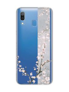 Прозорий чохол для Samsung Galaxy A30 (2019)/A20 (2019) :: Квітуча сакура (принт 285)