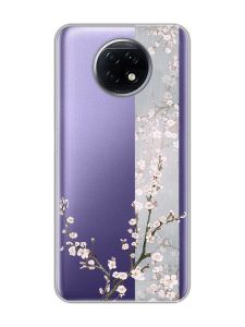 Прозорий чохол на Xiaomi Redmi Note 9T/Redmi Note 9 5G :: Квітуча сакура (принт 285)