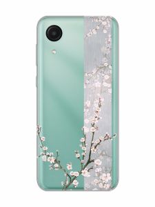 Прозорий чохол на Samsung Galaxy A03 Core / A032 :: Квітуча сакура (принт 285)
