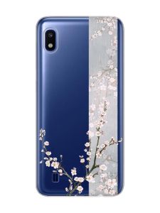 Прозорий чохол на Samsung Galaxy A10 (2019) A105 :: Квітуча сакура (принт 285)