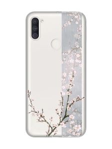 Прозорий чохол на Samsung Galaxy A11 :: Квітуча сакура (принт 285)