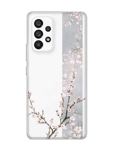 Прозорий чохол на Samsung Galaxy A53  :: Квітуча сакура (принт 285)