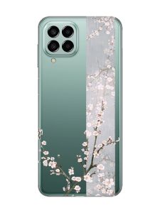 Прозорий чохол на Samsung Galaxy M33 5G :: Квітуча сакура (принт 285)