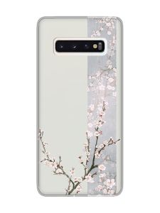 Прозорий чохол на Samsung Galaxy S10 :: Квітуча сакура (принт 285)
