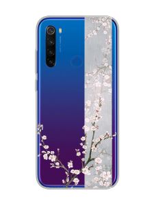 Прозорий чохол на Xiaomi Redmi Note 8T :: Квітуча сакура (принт 285)