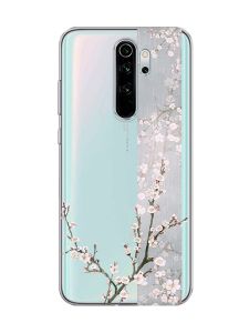 Прозорий чохол на Xiaomi Redmi Note 8 Pro :: Квітуча сакура (принт 285)