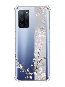 Чохол з потовщеними кутами на Oppo A55 :: Квітуча сакура (принт 285)