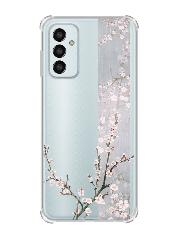 Чохол із потовщеними кутами на Samsung Galaxy M13 4G :: Квітуча сакура (принт 285)