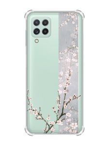 Чохол із потовщеними кутами на Samsung Galaxy A22 5G / A22s 5G :: Квітуча сакура (принт 285)