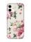 Прозорий чохол на iPhone 12 mini :: Рожеві квіти (принт 287)