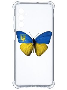 Чохол з потовщеними кутами на Samsung Galaxy A14 5G :: Метелик Україна (принт 255)