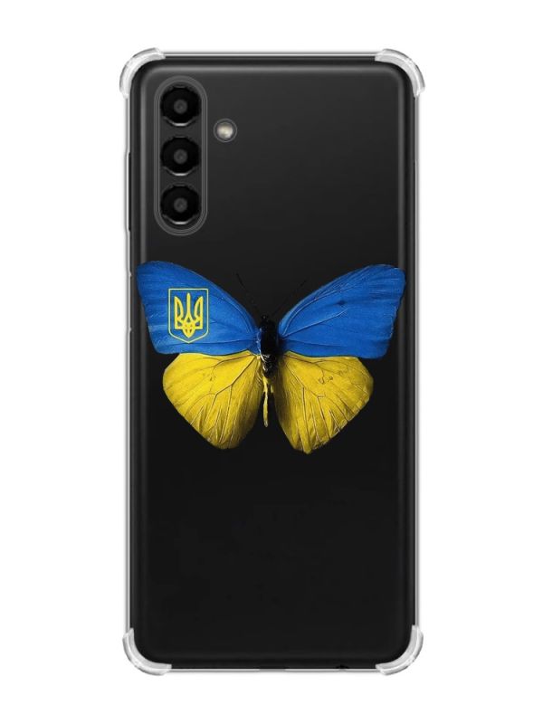 Чохол із потовщеними кутами на Samsung Galaxy A04s/A13 5G :: Метелик Україна (принт 255)