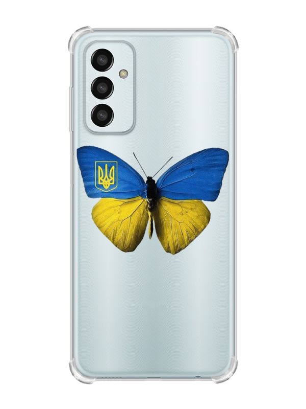 Чохол із потовщеними кутами на Samsung Galaxy M13 4G :: Метелик Україна (принт 255)