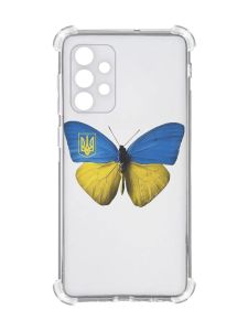 Чохол із потовщеними кутами на Oppo A72 5G :: Метелик Україна (принт 255)