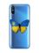 Прозорий чохол на Xiaomi Redmi 9A  :: Метелик Україна (принт 255)