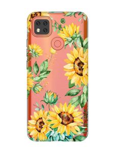 Прозорий чохол для Xiaomi Redmi 9C/10A :: Соняхи (принт 288)