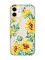 Прозорий чохол на iPhone 12 mini :: Соняхи (принт 288)