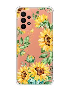 Чохол з потовщеними кутами на Samsung Galaxy A23 :: Соняхи (принт 288)